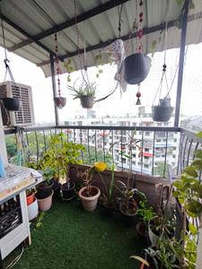 Balcony Image of 1050 Sq.ft 2 BHK Apartment / Flat for rent in DSK Meghmalhar, Dhayari Pune for Rs. 20000
