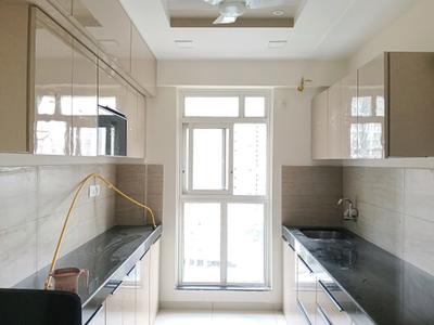 Kitchen Image of 1100 Sq.ft 3 BHK Apartment / Flat for rent in Godrej Emerald, Kasarvadavali Thane for Rs. 38500