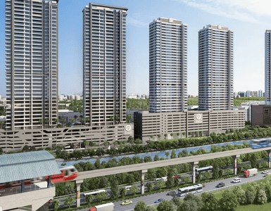 Image of 1100 Sq.ft 3 BHK Apartment / Flat for sale in Ajmera Manhattan Building 3A And 3B, Wadala, Mumbai for Rs. 35300000