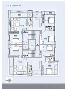Image of 1500 Sq.ft 3 BHK Apartment / Flat for sale in Manewada, Nagpur for Rs. 6500000