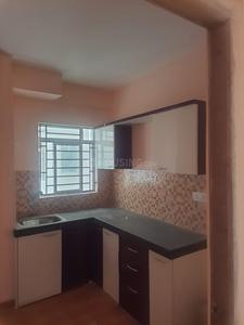 Kitchen Image of 810 Sq.ft 3 BHK Apartment / Flat for rent in Loharuka Freshia, Rajarhat Kolkata for Rs. 25000