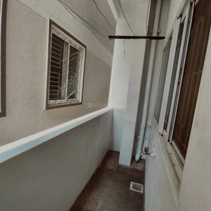 Balcony Image of 685 Sq.ft 1 BHK Apartment / Flat for rent in Banaswadi Bengaluru for Rs. 22500