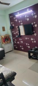 Living Room Image of 711 Sq.ft 1 BHK Apartment / Flat for sale in New Ranip Ahmedabad for Rs. 3600000
