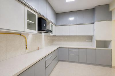 Kitchen Image of 1565 Sq.ft 3 BHK Apartment / Flat for rent in BSCPL Bollineni Silas, K R Puram Bengaluru for Rs. 55000