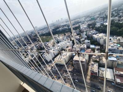 Balcony Image of 1925 Sq.ft 3 BHK Apartment / Flat for rent in Candeur 40, Miyapur Hyderabad for Rs. 54011