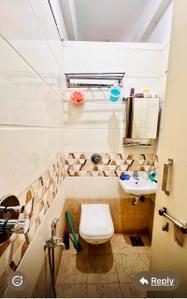 Bathroom Image of 895 Sq.ft 2 BHK Apartment / Flat for rent in Memnagar Ahmedabad for Rs. 35000