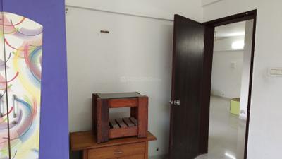 Bedroom Image of 1000 Sq.ft 2 BHK Apartment / Flat for rent in Sankla Exclusive Vistas, Pisoli Pune for Rs. 16500