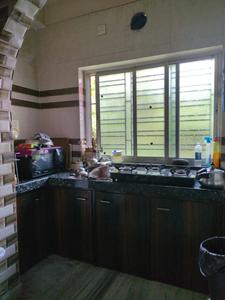 Kitchen Image of 1000 Sq.ft 3 BHK Apartment / Flat for sale in  Deb Nibas, South Dum Dum Kolkata for Rs. 5000000