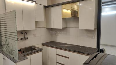 Kitchen Image of 750 Sq.ft 2 BHK Builder Floor for rent in Dwarka Mor New Delhi for Rs. 17000