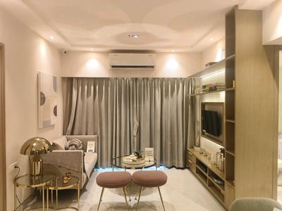 Living Room Image of 639 Sq.ft 1 BHK Apartment / Flat for sale in Runwal Garden City Cluster 11 Tower 1 2, Dombivli East Thane for Rs. 4500000