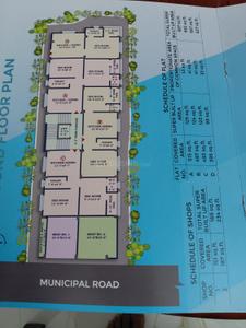 Image of 1286 Sq.ft 3 BHK Apartment / Flat for sale in Aditya Probal Apartment, New Barrakpur, Kolkata for Rs. 4200000