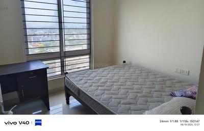 Bedroom Image of 710 Sq.ft 2 BHK Apartment / Flat for rent in Embassy Residency, Perumbakkam Chennai for Rs. 23000