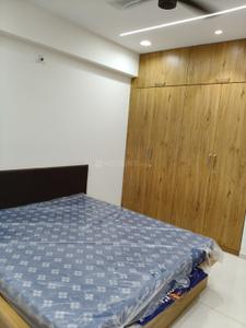 Bedroom Image of 1850 Sq.ft 3 BHK Apartment / Flat for rent in Shri Hari Sky, Bhadaj Ahmedabad for Rs. 30000