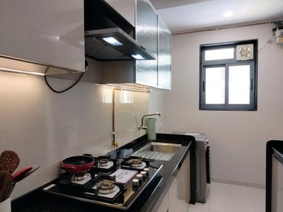 Kitchen Image of 770 Sq.ft 2 BHK Apartment / Flat for sale in Santacruz East Mumbai for Rs. 21500000