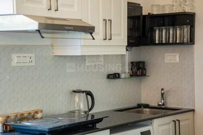 Kitchen Image of 700 Sq.ft 1 BHK Apartment / Flat for sale in Calangute Goa for Rs. 13000000