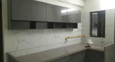 Kitchen Image of 1655 Sq.ft 3 BHK Apartment / Flat for rent in Vaishnodevi Kingswood, Sima Nagar Surat for Rs. 20000
