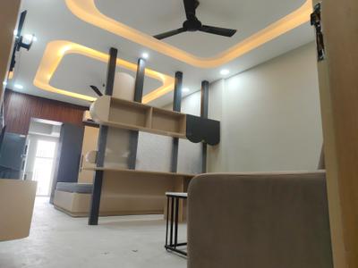 Living Room Image of 700 Sq.ft 1 BHK Builder Floor for rent in Sector 46 Gurgaon for Rs. 37000