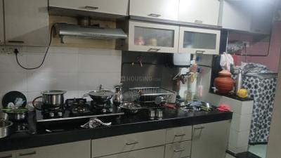 Kitchen Image of 900 Sq.ft 2 BHK Apartment / Flat for sale in Srishti Mayuresh Srishti, Bhandup West Mumbai for Rs. 16000000