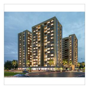 Image of 1845 Sq.ft 3 BHK Apartment / Flat for sale in Signor Skyline, Zundal, Ahmedabad for Rs. 7020000