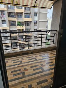 Balcony Image of 665 Sq.ft 1 BHK Apartment / Flat for sale in Om Swayambhu Siddhivinayak Balaji Residency, Thakurli Thane for Rs. 4800000