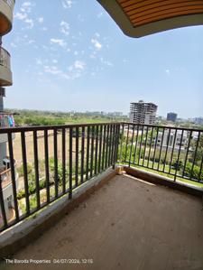 Balcony Image of 1800 Sq.ft 3 BHK Apartment / Flat for sale in New Gotri Vadodara for Rs. 12500000