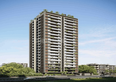 Image of 2628 Sq.ft 3 BHK Apartment / Flat for sale in Omkar Skyzen, Kudasan, Gandhinagar for Rs. 12556000