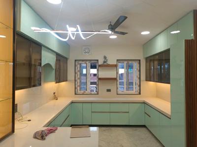 Kitchen Image of 2770 Sq.ft 4 BHK Builder Floor for sale in Green Field Colony Faridabad for Rs. 25500000