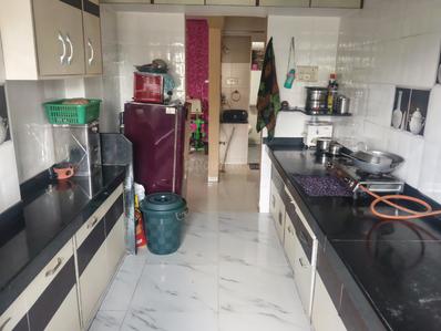 Kitchen Image of 966 Sq.ft 2 BHK Apartment / Flat for sale in Chharwada Vapi for Rs. 3000000