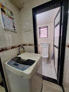 Bathroom Image of 585 Sq.ft 1 BHK Apartment / Flat for rent in Shanti Shreyas Ltd, Vashi Navi Mumbai for Rs. 44000