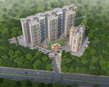 Image of 1400 Sq.ft 3 BHK Apartment / Flat for sale in Happy Home Sarvoday Greens Phase 2 Tower No 2, Bhiwandi, Thane for Rs. 6450000
