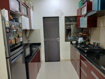 Kitchen Image of 1200 Sq.ft 2 BHK Apartment / Flat for rent in Skyi Songbirds , Bhugaon Pune for Rs. 40000