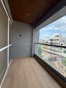 Balcony Image of 999 Sq.ft 2 BHK Apartment / Flat for rent in Pristine Allure, Kharadi Pune for Rs. 35000