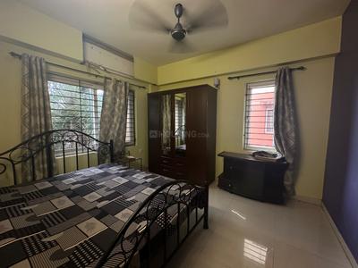 Bedroom Image of 1300 Sq.ft 3 BHK Apartment / Flat for sale in Chinar Park Kolkata for Rs. 7100000