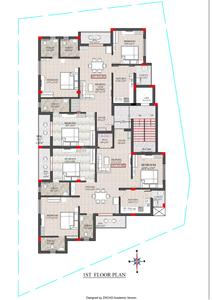 Image of 1550 Sq.ft 3 BHK Apartment / Flat for sale in Khandagiri, Bhubaneswar for Rs. 8500000