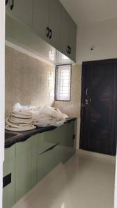 Kitchen Image of 800 Sq.ft 1 BHK Apartment / Flat for rent in Gachibowli Hyderabad for Rs. 24000