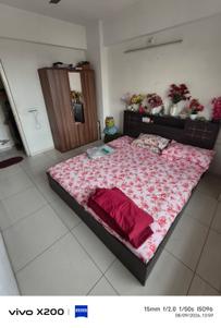 Bedroom Image of 750 Sq.ft 1.5 BHK Apartment / Flat for rent in Shree Radha Jaldeep Icon 2, Vejalpur Ahmedabad for Rs. 20000