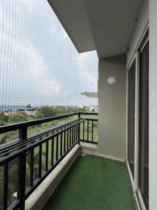 Balcony Image of 1008 Sq.ft 2 BHK Apartment / Flat for sale in Nipania Indore for Rs. 6800000