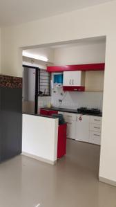 Kitchen Image of 985 Sq.ft 2 BHK Apartment / Flat for rent in Mirchandani Shalimar Swayam, Bhangarh Indore for Rs. 21000