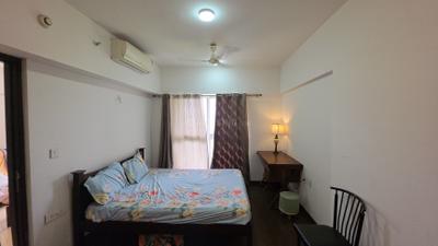 Bedroom Image of 639 Sq.ft 1 BHK Apartment / Flat for rent in Lodha Belmondo, Gahunje Pune for Rs. 40000