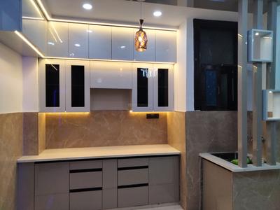Kitchen Image of 660 Sq.ft 1 BHK Builder Floor for sale in Indirapuram Ghaziabad for Rs. 4200000