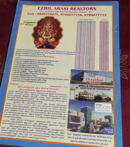 Image of 2400 Sq.ft Residential Plot / Land for sale in Ezhilarasi Nagar I, Kachipuram Town, Kanchipuram for Rs. 1200000