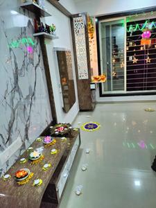 Hall Image of 800 Sq.ft 2 BHK Apartment / Flat for rent in Unique Greens Building A C And D, Thane West Thane for Rs. 22000