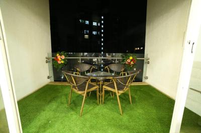 Balcony Image of 2000 Sq.ft 3 BHK Apartment / Flat for sale in Lodha Belmondo, Gahunje Pune for Rs. 25500000