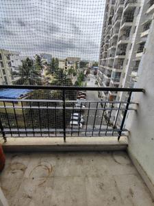 Balcony Image of 1419 Sq.ft 3 BHK Apartment / Flat for rent in Mantri Premero, Doddakannelli Bengaluru for Rs. 45000