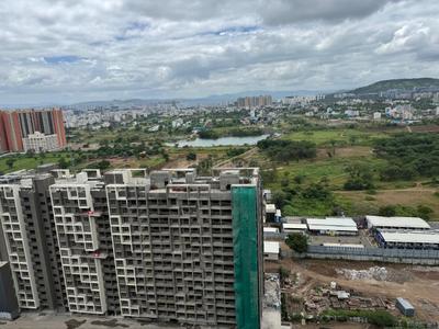 Balcony Image of 850 Sq.ft 2 BHK Apartment / Flat for rent in Aishwaryam Insignia, Punawale Pune for Rs. 24000