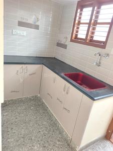 Kitchen Image of 800 Sq.ft 2 BHK Builder Floor for rent in Kaggadasapura Bengaluru for Rs. 26000