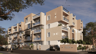 Building Image of 1912 Sq.ft 3 BHK Apartment / Flat for sale in Ramanashree California Gardens Layout Bengaluru for Rs. 18100000