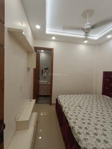 Bedroom Image of 915 Sq.ft 2 BHK Builder Floor for rent in Tagore Garden Extension New Delhi for Rs. 35000
