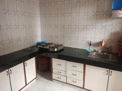Kitchen Image of 1350 Sq.ft 3 BHK Apartment / Flat for sale in JP Iscon Park, Satellite Ahmedabad for Rs. 9000000