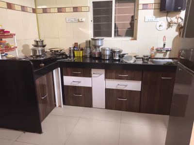 Kitchen Image of 900 Sq.ft 2 BHK Apartment / Flat for rent in Goel Hari Ganga, Yerawada Pune for Rs. 40000